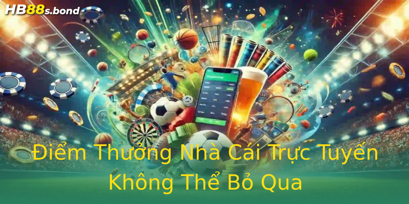 Điểm Thưởng Nhà Cái Trực Tuyến Không Thể Bỏ Qua Điểm Thưởng Nhà Cái Trực Tuyến Không Thể Bỏ Qua